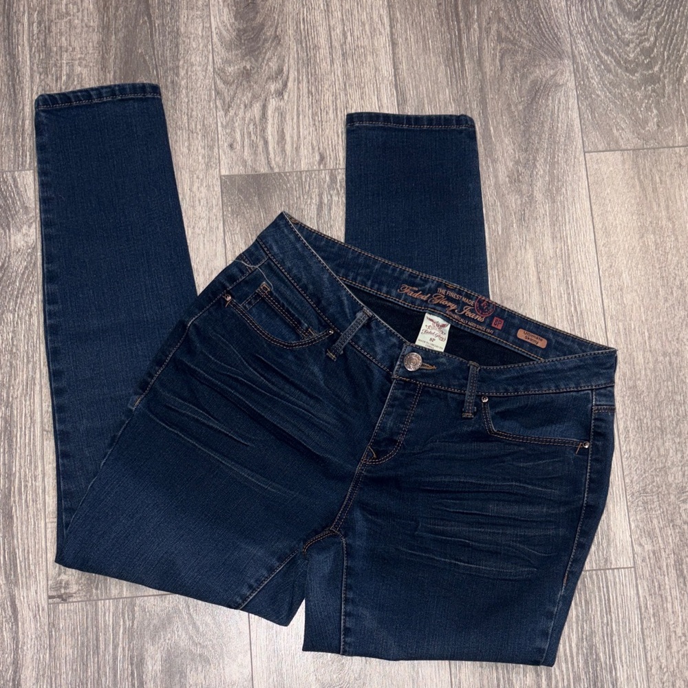 Faded Glory Women's Dark Blue Skinny Jeans